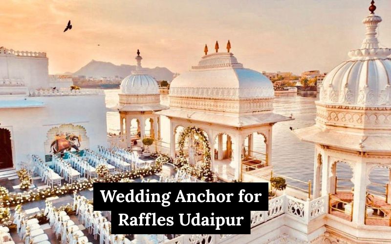 Wedding Anchor for Raffles Udaipur