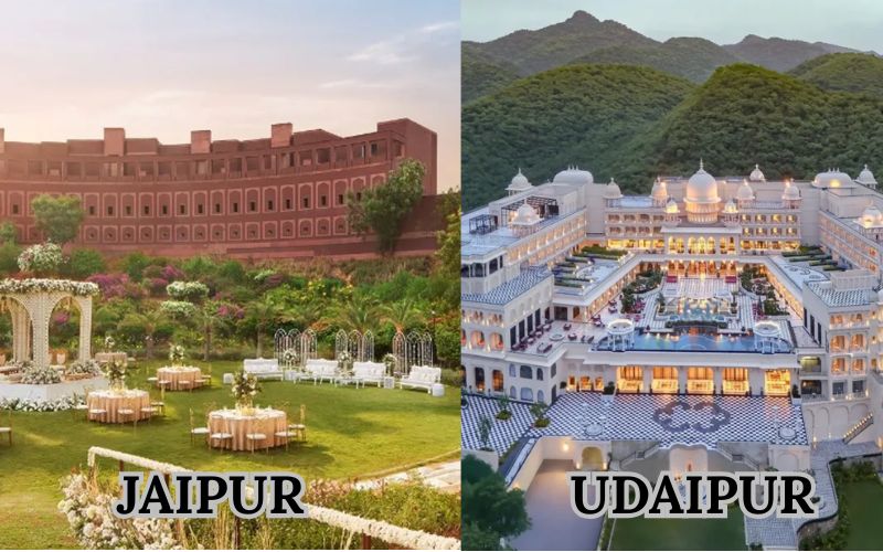 Jaipur VS Udaipur: Which Destination Wedding City Is Right For You